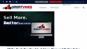 What Greatvines.com website looked like in 2018 (5 years ago)