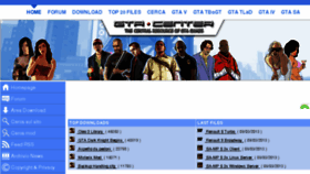 What Gta-center.com website looked like in 2018 (5 years ago)