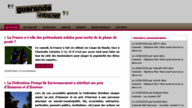 What Guerande-infos.net website looked like in 2018 (5 years ago)