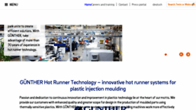 What Guenther-hotrunner.com website looked like in 2018 (5 years ago)