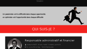 What Guillaumebizet.fr website looked like in 2018 (5 years ago)