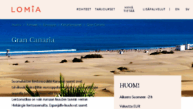 What Grancanaria.fi website looked like in 2018 (5 years ago)