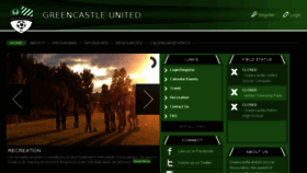 What Greencastlesoccer.com website looked like in 2018 (5 years ago)