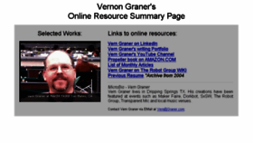 What Graner.net website looked like in 2018 (5 years ago)