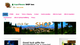 What Good-luck-gifts.com website looked like in 2018 (5 years ago)