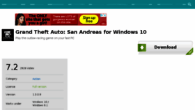 What Grand-theft-auto-san-andreas-windows-10.fileplanet.com website looked like in 2018 (5 years ago)