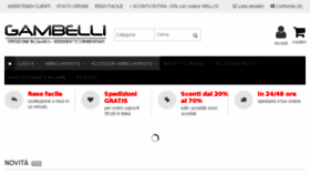 What Gambelli.net website looked like in 2018 (5 years ago)
