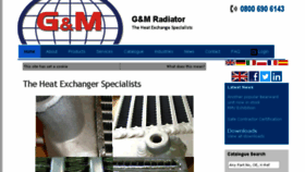 What Gm-radiator.com website looked like in 2018 (5 years ago)