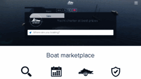 What Getboat.com website looked like in 2018 (5 years ago)