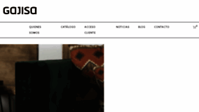 What Gajisa.net website looked like in 2018 (5 years ago)