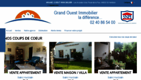 What Grandouestimmobilier.com website looked like in 2018 (5 years ago)
