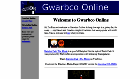 What Gwarbco.com website looked like in 2018 (5 years ago)