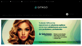 What Ginkgostore.com website looked like in 2018 (5 years ago)