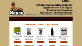 What Glutencero.es website looked like in 2018 (5 years ago)