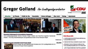 What Gregor-golland.de website looked like in 2018 (8 years ago)