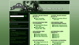 What Greiner-oldtimerteile.de website looked like in 2018 (5 years ago)