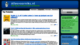What Gratislijst.nl website looked like in 2018 (5 years ago)