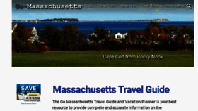 What Go-massachusetts.com website looked like in 2018 (5 years ago)