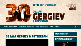 What Gergievfestival.nl website looked like in 2018 (5 years ago)