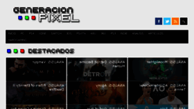 What Generacionpixel.com website looked like in 2018 (5 years ago)