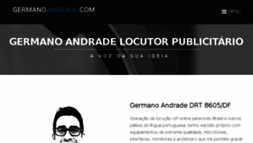 What Germanoandrade.com website looked like in 2018 (5 years ago)