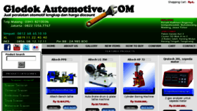 What Glodokautomotive.com website looked like in 2018 (5 years ago)