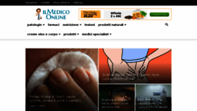 What Glaucomaonline.it website looked like in 2018 (7 years ago)