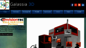 What Galassia3d.it website looked like in 2018 (5 years ago)