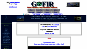 What Gofir.com website looked like in 2018 (5 years ago)