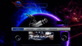 What Galaksias.com website looked like in 2018 (5 years ago)