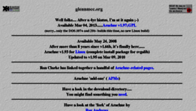 What Glennmcc.org website looked like in 2018 (5 years ago)