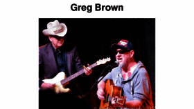What Gregbrown.org website looked like in 2018 (5 years ago)