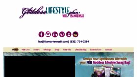 What Goddesslifestyleplan.com website looked like in 2018 (5 years ago)