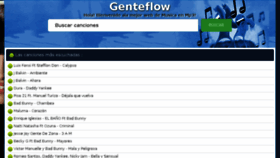 What Genteflow.tel website looked like in 2018 (5 years ago)