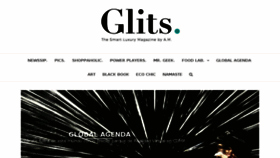 What Glits.mx website looked like in 2018 (5 years ago)