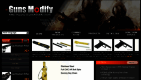 What Gunsmodify.com website looked like in 2018 (5 years ago)