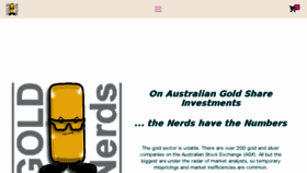 What Goldnerds.com website looked like in 2018 (5 years ago)