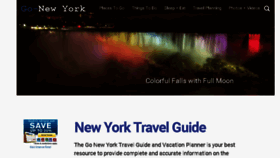 What Go-new-york.com website looked like in 2018 (5 years ago)