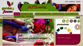What Garden-and-flowers.nl website looked like in 2018 (5 years ago)