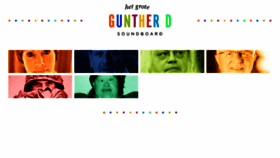 What Guntherd.be website looked like in 2018 (5 years ago)