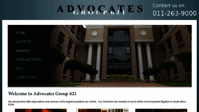 What Group621.co.za website looked like in 2018 (5 years ago)