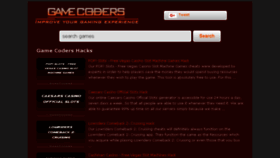 What Gamecoders.net website looked like in 2018 (5 years ago)