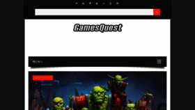 What Gamesquest.ru website looked like in 2018 (5 years ago)