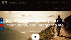 What Garethjyoung.com website looked like in 2018 (5 years ago)