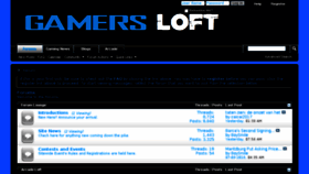 What Gamers-loft.com website looked like in 2018 (5 years ago)