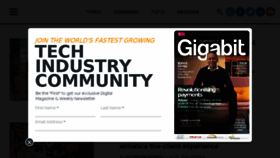 What Gigabitmagazine.com website looked like in 2018 (5 years ago)