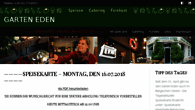 What Garteneden-koeln.de website looked like in 2018 (5 years ago)