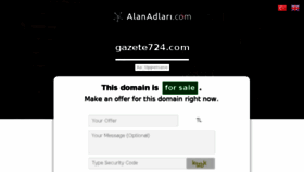 What Gazete724.com website looked like in 2018 (5 years ago)