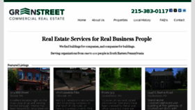 What Greenstreetpa.com website looked like in 2018 (5 years ago)