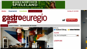 What Gastroguide-euregio.de website looked like in 2018 (5 years ago)
